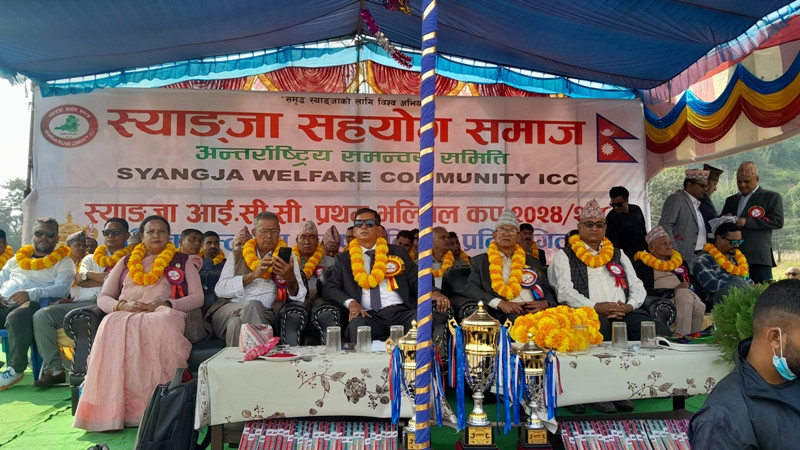 वालिङमा पालिका स्तरीय भलिबल प्रतियोगिता सुरु