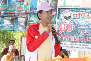 वालिङमा जिल्लाव्यापी फुटसल प्रतियोगिता सुरु