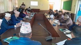 वालिङमा जलवायु गोष्ठी एवम् अन्तरक्रिया