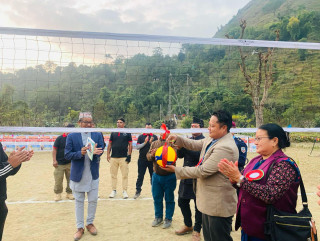 प्रथम पैयूँ नेवा: कप भलिबल प्रतियोगिताको उद्घाटन