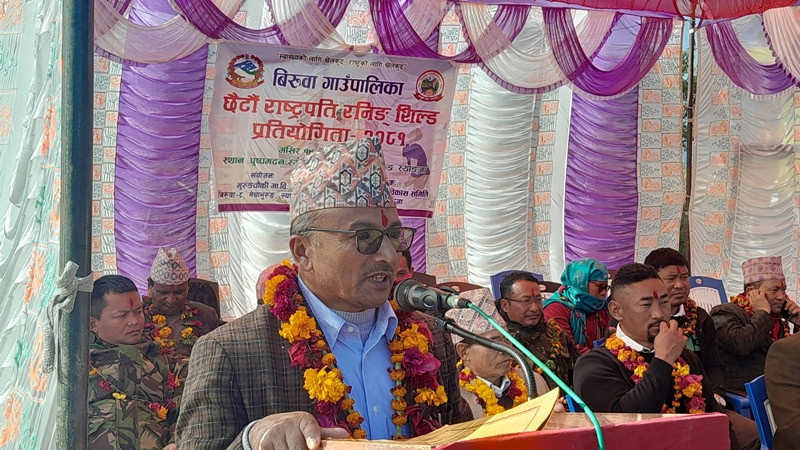 प्रतियोगितामा सहभागी विद्यार्थीहरुको लागि बिरुवा गाउँपालिकाद्वारा बीमा