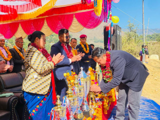 पैयूँमा राष्ट्रपति रनिङ शिल्ड प्रतियोगिताको उद्घाटन