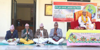गीता ज्ञान प्रवचन तथा पुस्तक वितरण