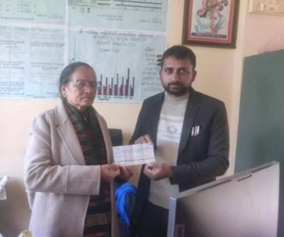 पत्रकारद्वारा जन्मदिनको अवसरमा अक्षयकोष स्थापना