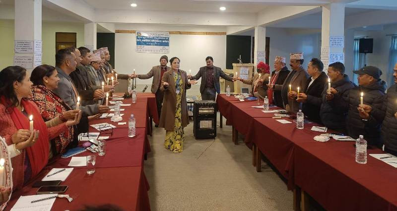 वालिङमा हेफर आधारशिला अभिमुखिकरण कार्यक्रम 
