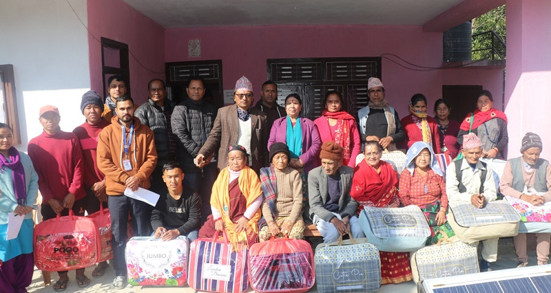 जनतासँग जनप्रतिनिधी तथा जेष्ठ नागरिक सम्मानमा बिरुवा गाउँपालिका