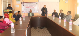रामपुरमा सीप विकास सम्बन्धी तालिम 