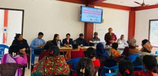 पैयूँ-५ मा योजना अभिमुखीकरण तालिम तथा कोदो उत्पादन प्रोत्साहन रकम वितरण