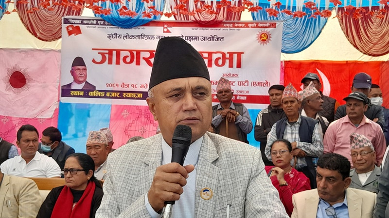 लोकतान्त्रिक गणतन्त्र ख्याल ठट्टा होइनः पूर्व मुख्यमन्त्री अधिकारी