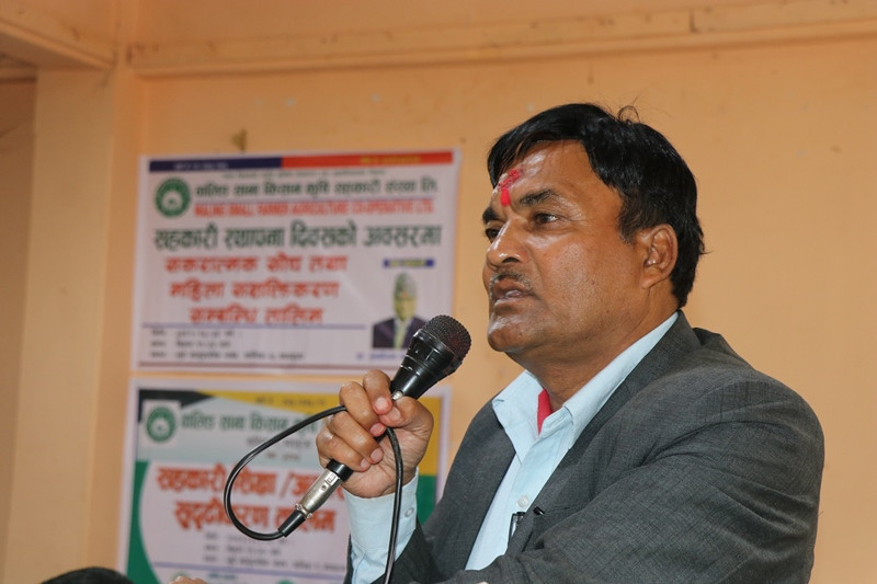 साना किसान कृषि सहकारी संस्थाको छैटौं स्थापना दिवस