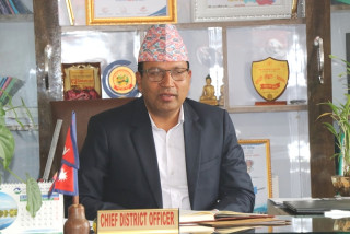 स्याङ्जाका नव आगन्तुक प्रमुख जिल्ला अधिकारी र पत्रकारहरुबीच परिचय एवम् शुभकामना आदान प्रदान
