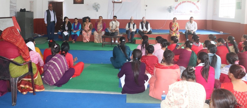 महिलाहरुलाई कानुनी अधिकार सम्बन्धी सचेतना