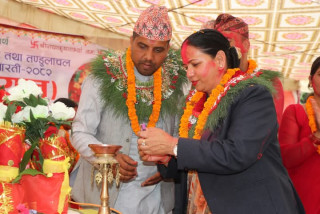 चालिसेमा आजदेखि भागवत् सप्ताह ज्ञान महायज्ञ शुभारम्भ