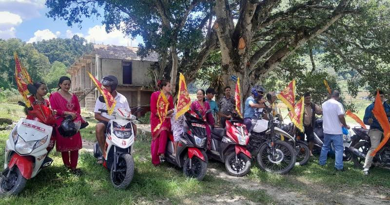 साउन १ देखि हुने महायज्ञको प्रचार प्रसार स्वरुप मोटर साइकल ¥याली