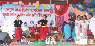 रामपुरले खुला तीज गीत प्रतियोगिता ग¥यो