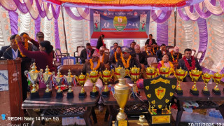 बिरुवाको भुरुङ चौकीमा सातौं राष्ट्रपति रनिङशिल्ड खेलकुद प्रतियोगिता