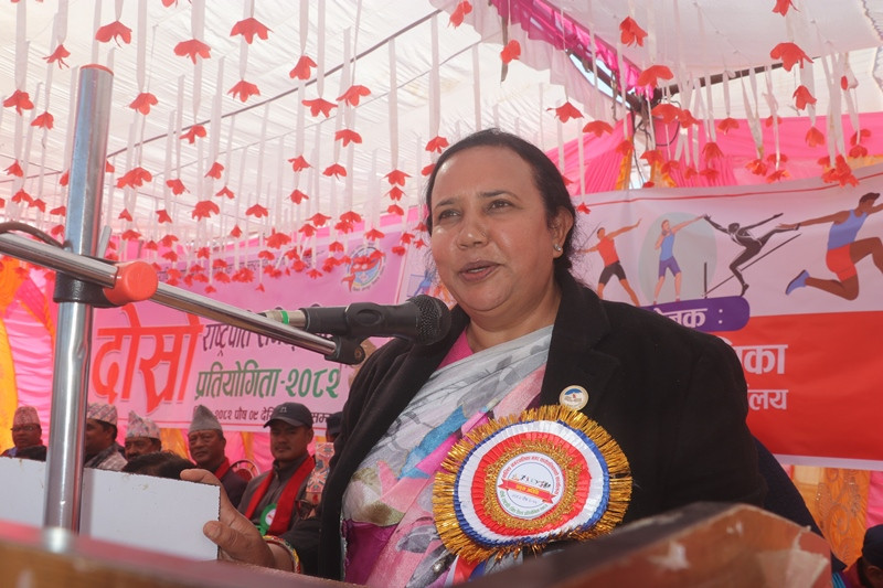 वालिङमा दोस्रो राष्ट्रपति रनिङ शिल्ड प्रतियोगिता शुरु