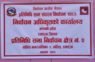 स्याङ्जाका दुई निर्वाचन क्षेत्रमा २४ जनाबीच चुनावी प्रतिष्पर्धा हुने
