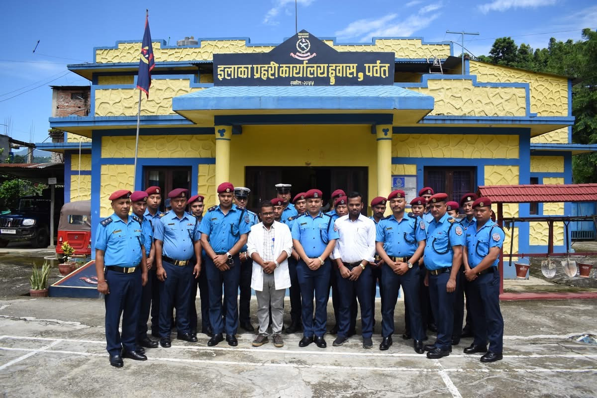 पैयूँमा प्रहरी कर्मचारीलाई प्राथमिक उपचारसम्बन्धी अनुशिक्षण